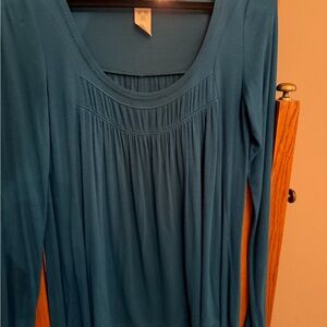 We The Free Deep Teal Long Sleeve Top